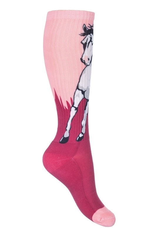 CALZINI BIMBI HELSINKI 14454 HKM ROSA