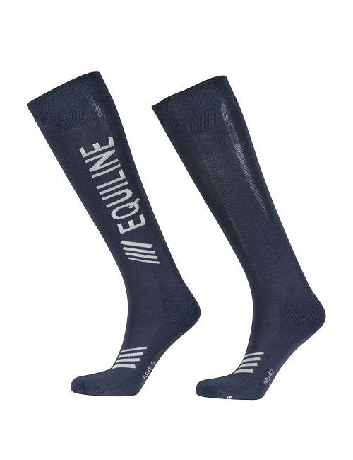CALZINI UNISEX CON LOGO EQUILINE CLAVEC
