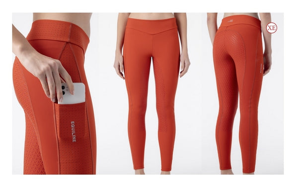 LEGGINS DONNA FULL GRIP ENGAREF EQUILINE N09151 (ES025)