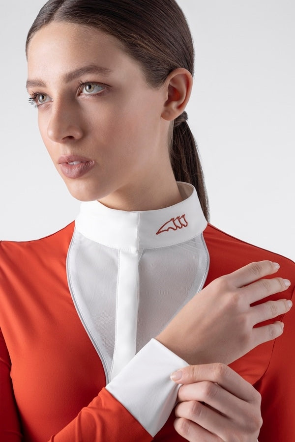 POLO COMPETIZIONE DONNA EMBRA EQUILINE P07676 (ES025)