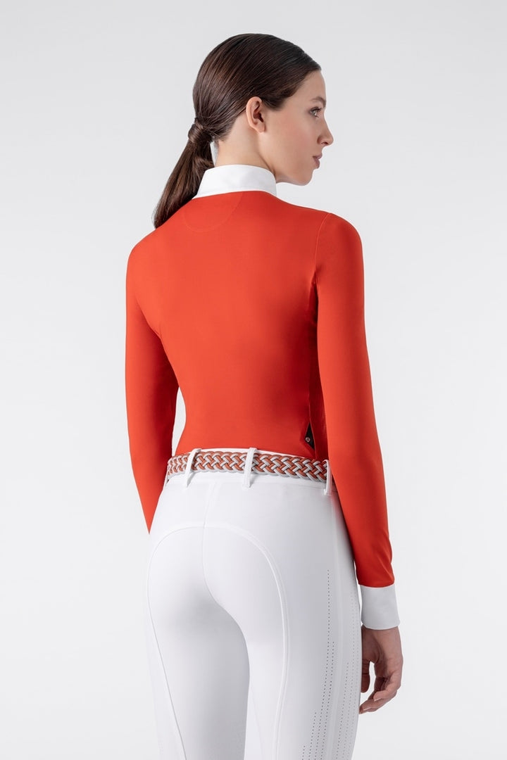 POLO COMPETIZIONE DONNA EMBRA EQUILINE P07676 (ES025)