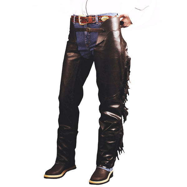 CHAPS WESTERN PULL-UP CON FRANGE CAMOSCIO AB00060