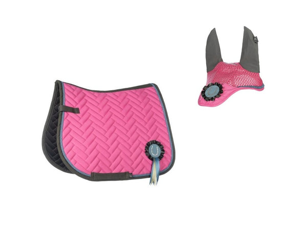 SET SOTTOSELLA E CUFFIA 15093 SMOKEY ROSA