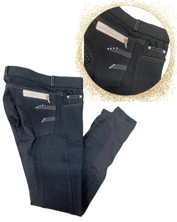 PANTALONE COMETE DONNA FONDO SILICONE EQUITHEME 979252