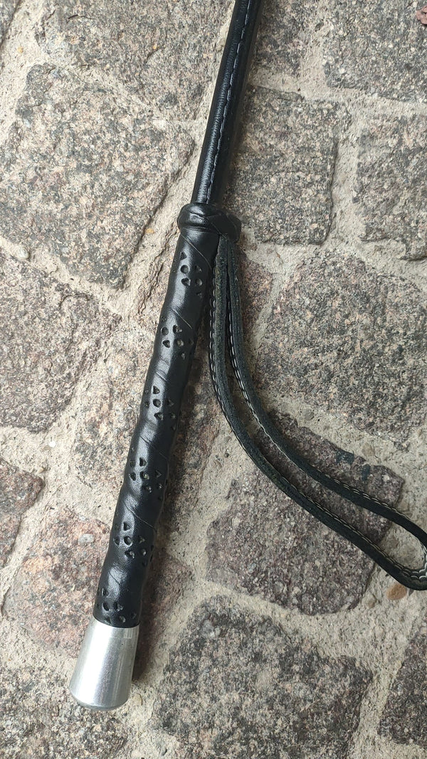 FRUSTINO JUMP CUOIO 65 CM NERO SARTORE