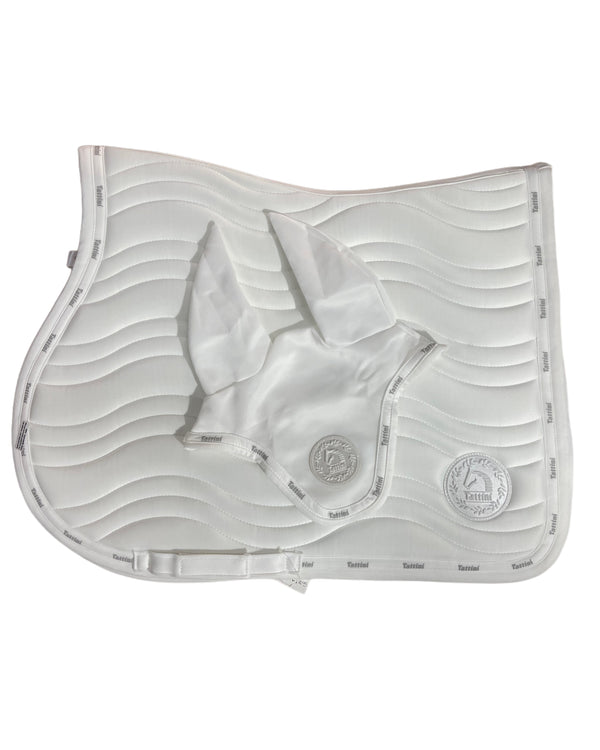 SET SOTTOSELLA E CUFFIA TATTINI MOMA BIANCO