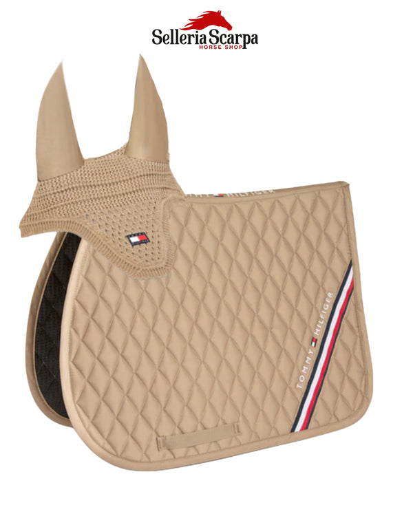 SET SOTTOSELLA STANFORD E CUFFIA LEXINGTON TOMMY HILFIGER BEIGE (THW25)