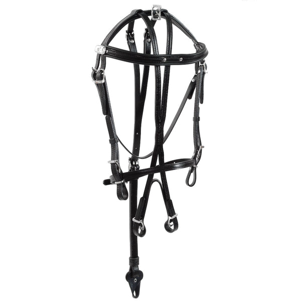 BRIGLIA IN CUOIO SPAROCCHIATA COMPLETA 180RT