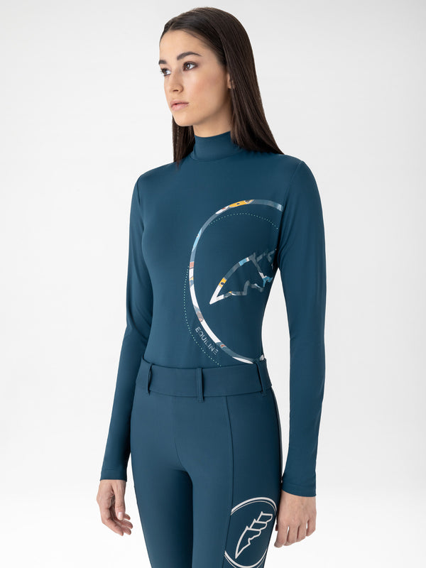 MAGLIA SECON SKIN DONNA EBLEC EQUILINE EW025