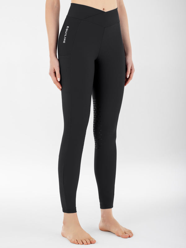 LEGGINGS DONNA GRIP GINOCCHIO EQUILINE N09192
