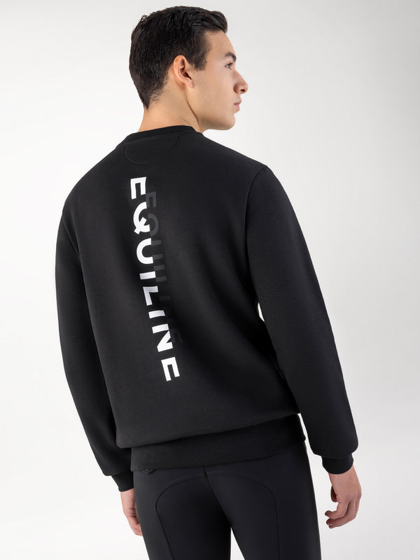 FELPA UOMO GIROCOLLO EQUILINE CIROK R09536 EQW25