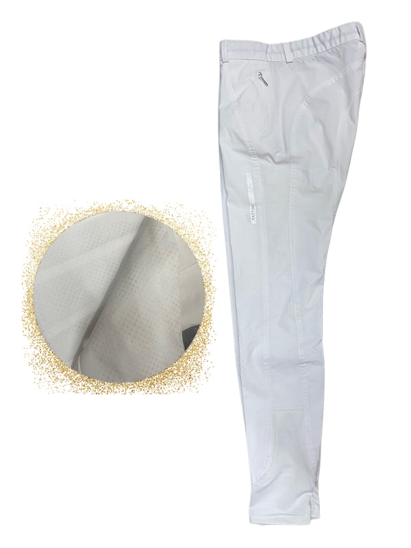 PANTALONI DONNA BUCANEVE TESSUTO TECNICO TATTINI 0209411 BIANCO