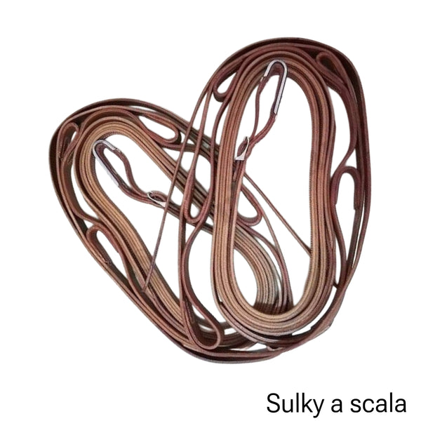 GUIDE IN CUOIO A SCALA SULKY