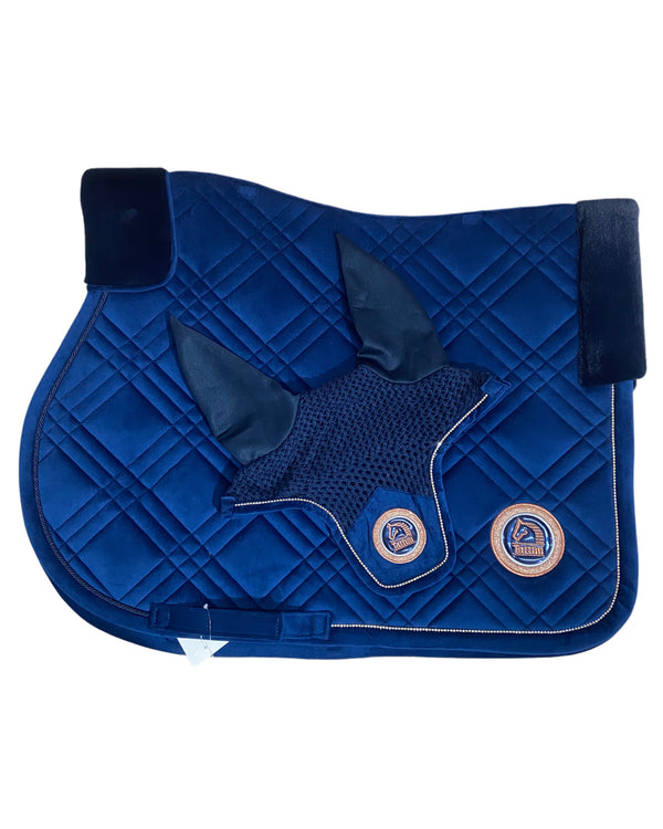 SET SOTTOSELLA E CUFFIA TATTINI PRADO BLU