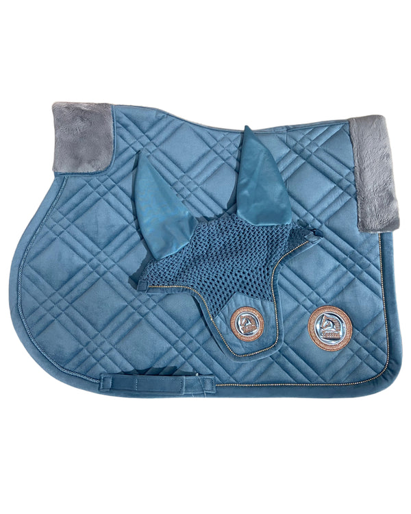 SET SOTTOSELLA E CUFFIA TATTINI PRADO CELESTE
