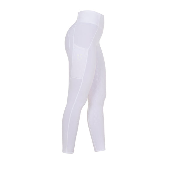 LEGGINGS BAMBINA SLIM FIT GRIP CON LOGO