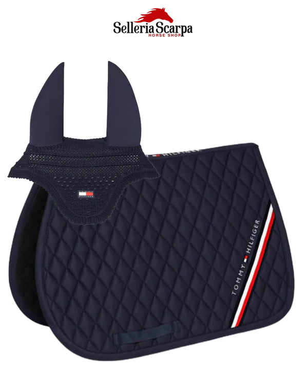 SET SOTTOSELLA STANFORD E CUFFIA LEXINGTON TOMMY HILFIGER BLU (THW25)