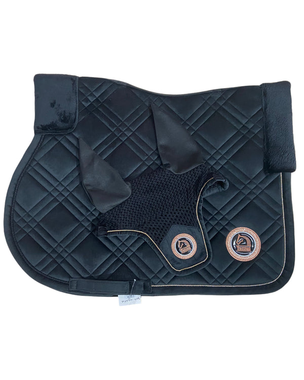 SET SOTTOSELLA E CUFFIA TATTINI PRADO NERO