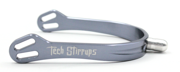 SPERONI ADULTO MILAN TECH STIRRUP C/RICAMBI REMOVIBILI TITANIUM