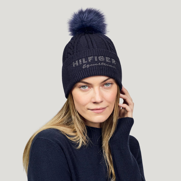 BERRETTO POMPOM PERRY TOMMY HILFIGER TH16UBEA031 (THW25)