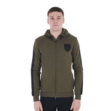 Immagine di FELPA UOMO ZIP HOODIE ETM00138 EQUESTRO (EQUW24)