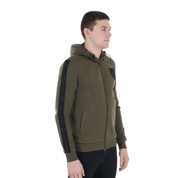 Immagine di FELPA UOMO ZIP HOODIE ETM00138 EQUESTRO (EQUW24)