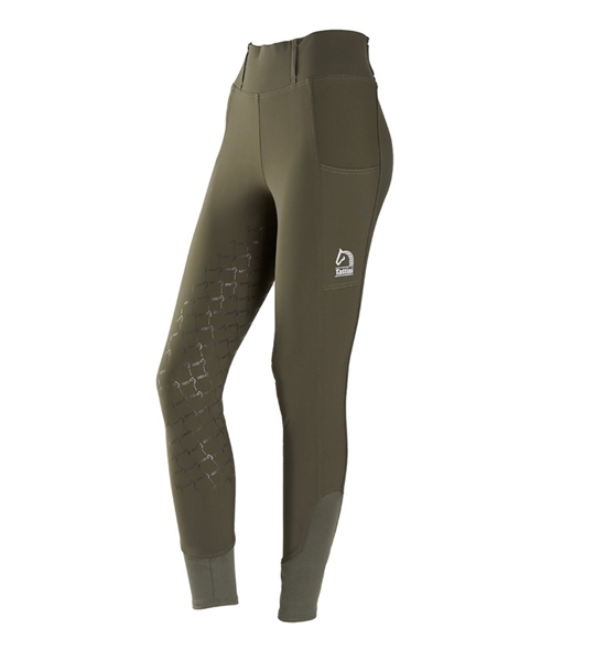 Immagine di LEGGINGS TATTINI AGATEA DONNA 0215899 VERDE (TAW24)