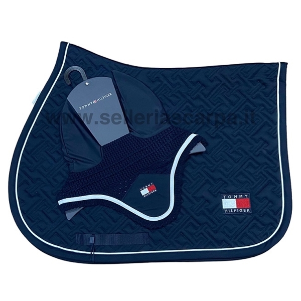 Immagine di SOTTOSELLA E CUFFIA  OXFORD TOMMY HILFIGER BLU (THW24)