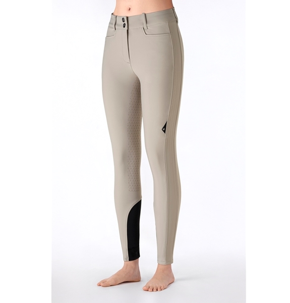 Immagine di PANTALONE DONNA FULL GRIP VITA ALTA BEIGE ENDRAFH EQUILINE N09155 (ES155)